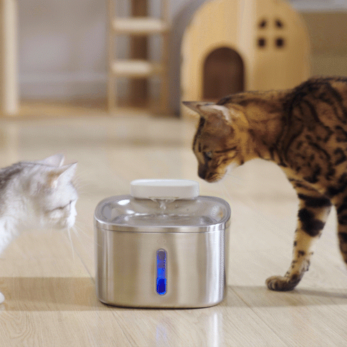 Oneisall 3.5L Cordless Smart Pet Water Fountain with 11 PCS Filters