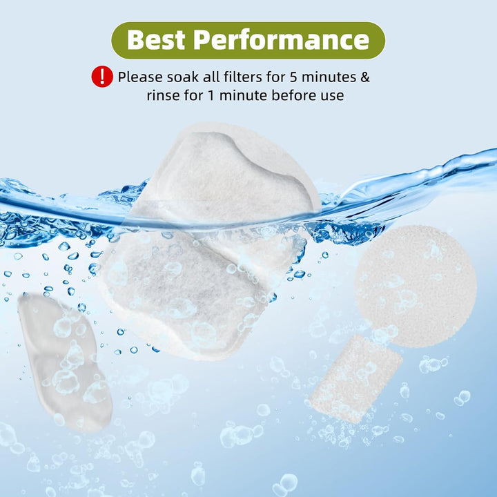 16Pcs Carbon Filters Replacement