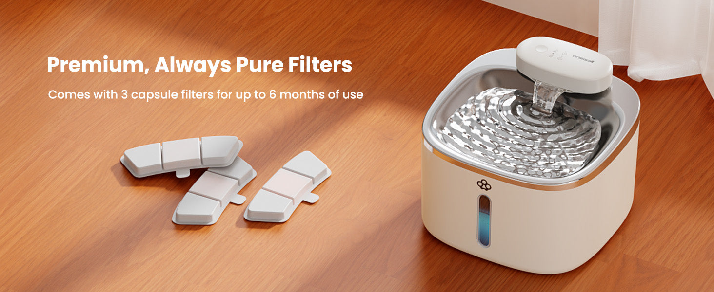 stainless steel water dispenser for cats