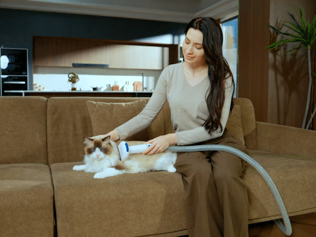 professional dog clippers with vacuum