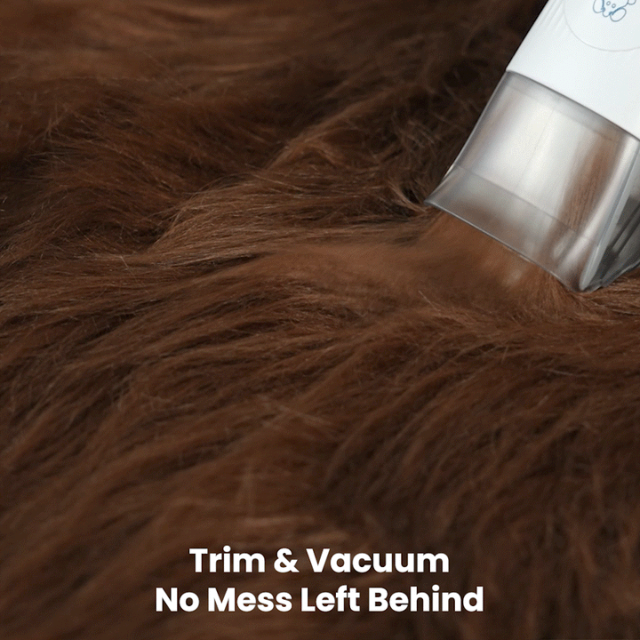 professional dog clippers with vacuum