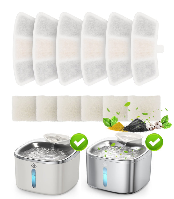 Accessories for corded pet water fountain