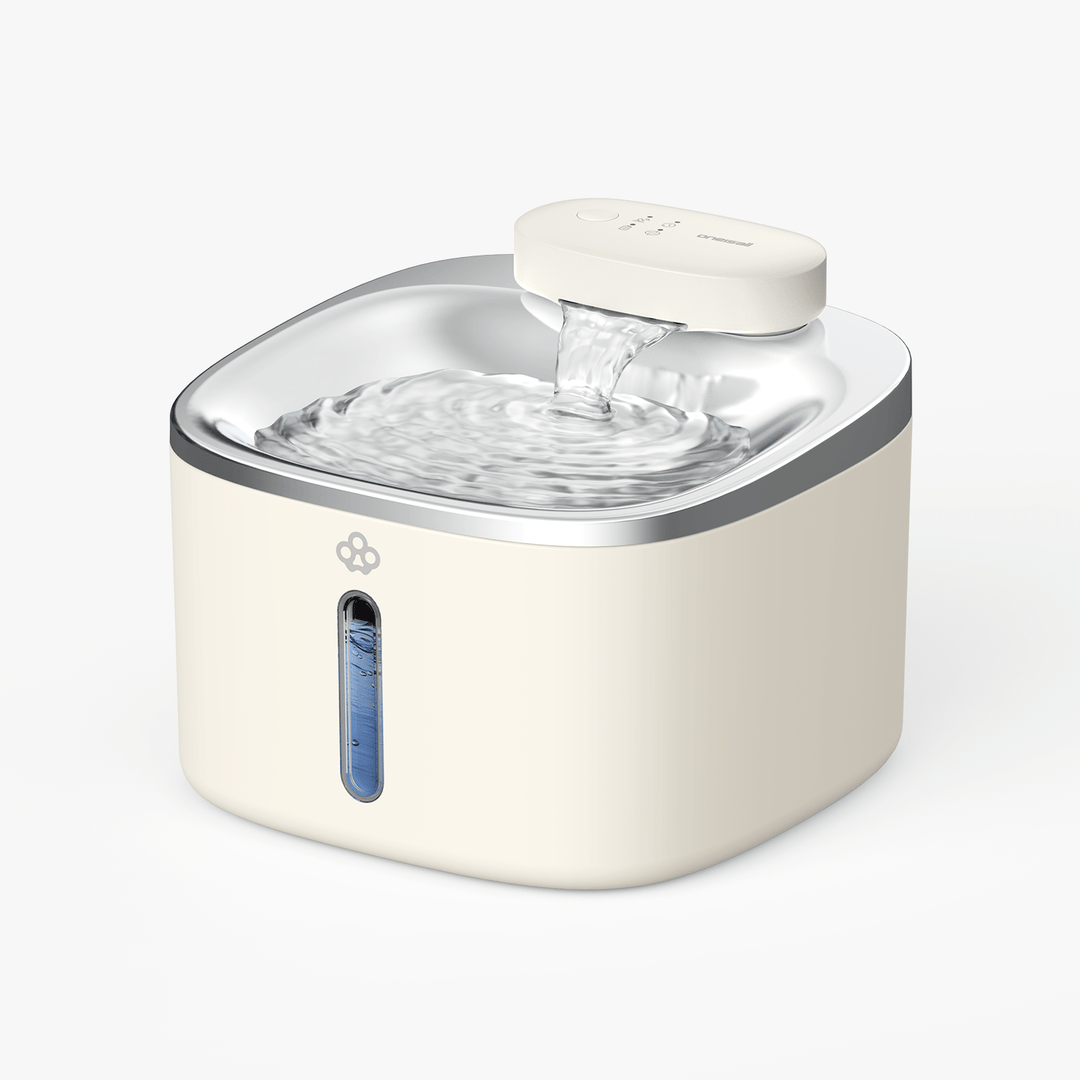 3.5L cat water fountain white