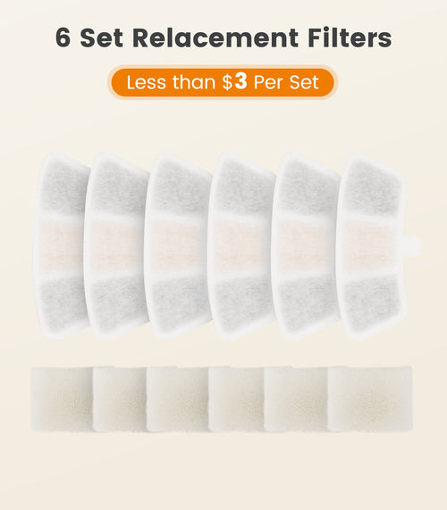 Accessories for corded pet water fountain