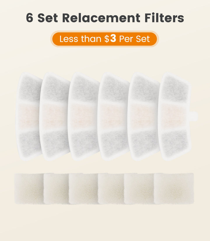 Accessories for corded pet water fountain