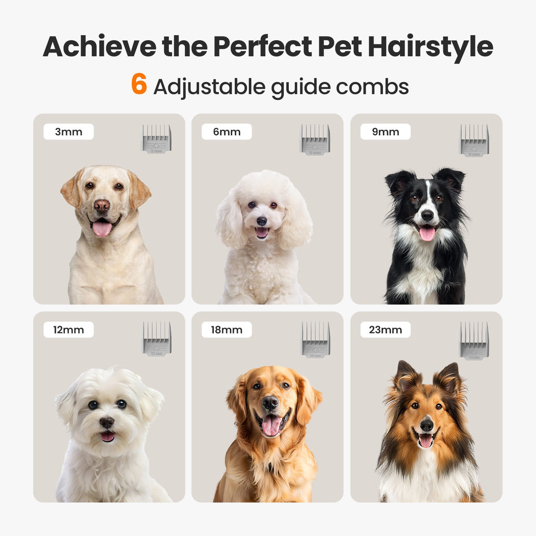pet grooming vacuum kit