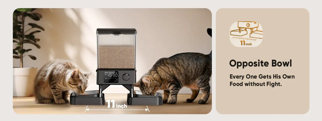 automatic cat & dog feeder