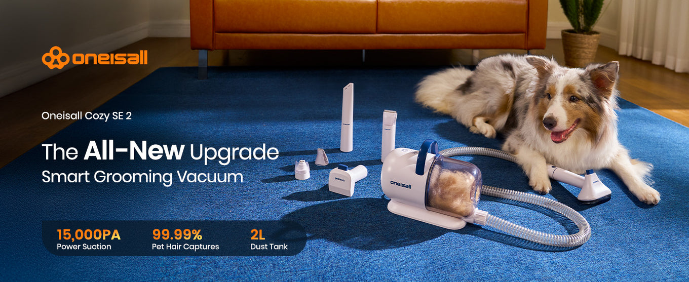 Cozy SE2 6-in-1 Dog Grooming Vacuum Kit