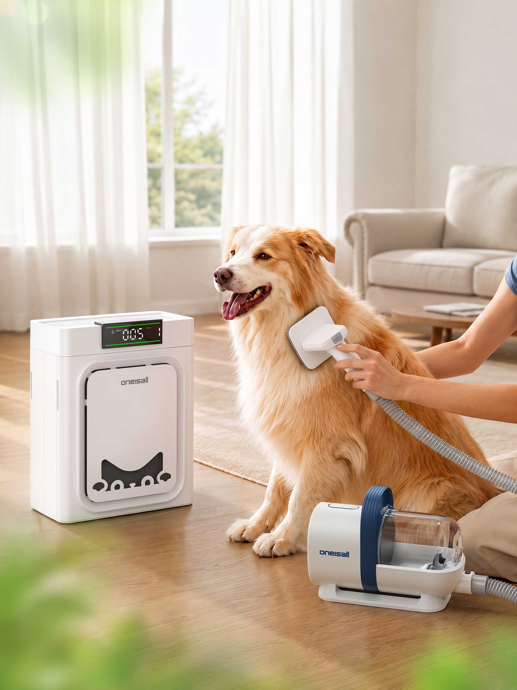 Cleaner Air. Less Fur