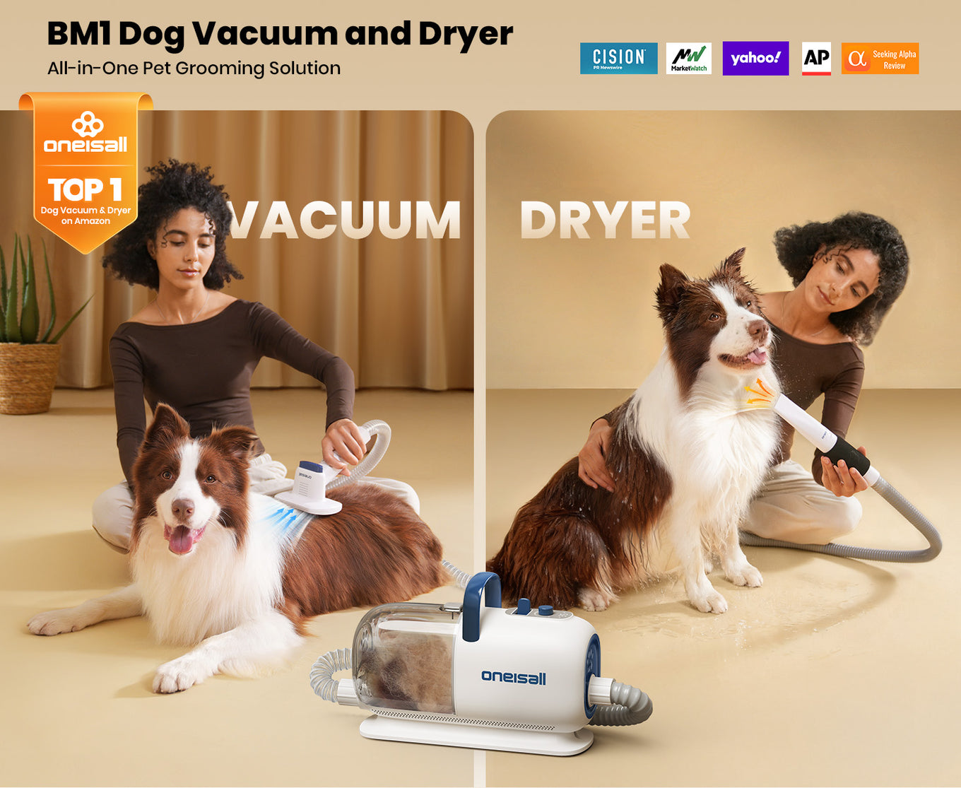 Cozy C1  Pet Grooming Vacuum & Dryer Kit