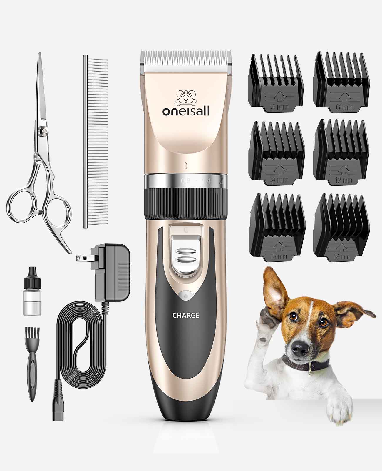 P2 - Oneisall Dog Clippers Cordless Rechargeable