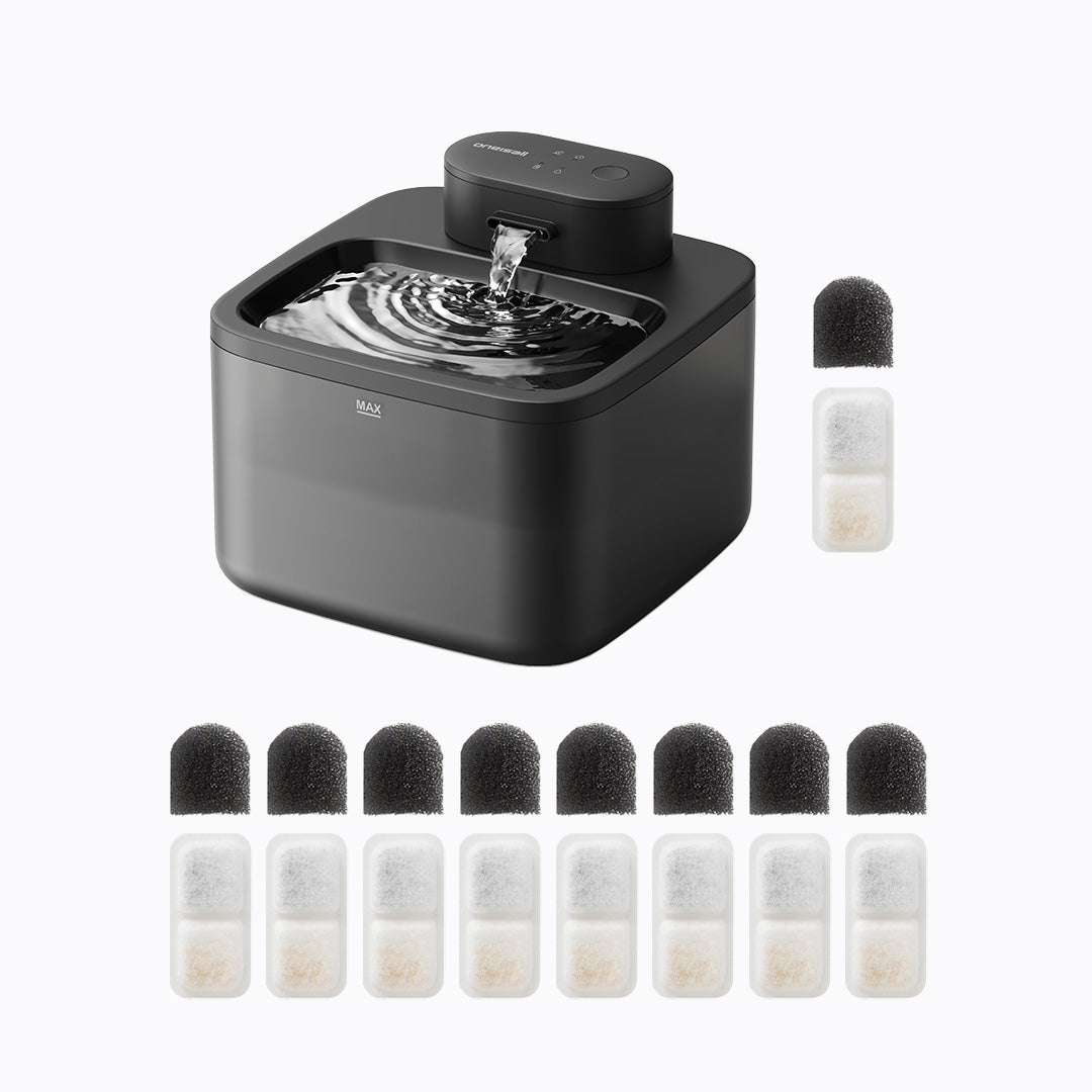 Oneisall 2.2L Cordless Cat Water Fountain