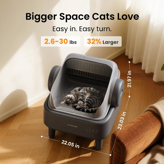 Self-Cleaning Automatic Cat Litter Box