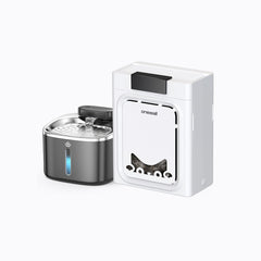 Oneisall Pet Air Purifier & Cordless Water Fountain Set