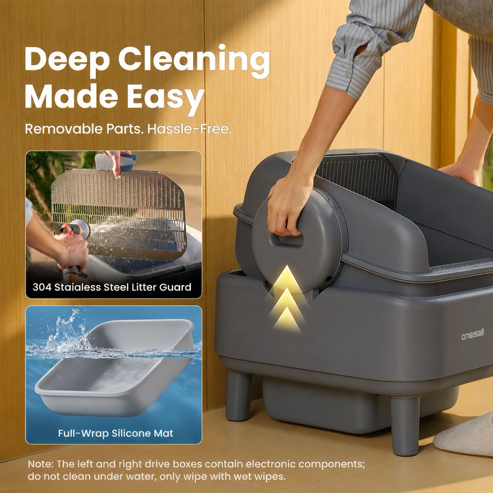 Oneisall Ease S1 Pro Self-Cleaning Litter Box