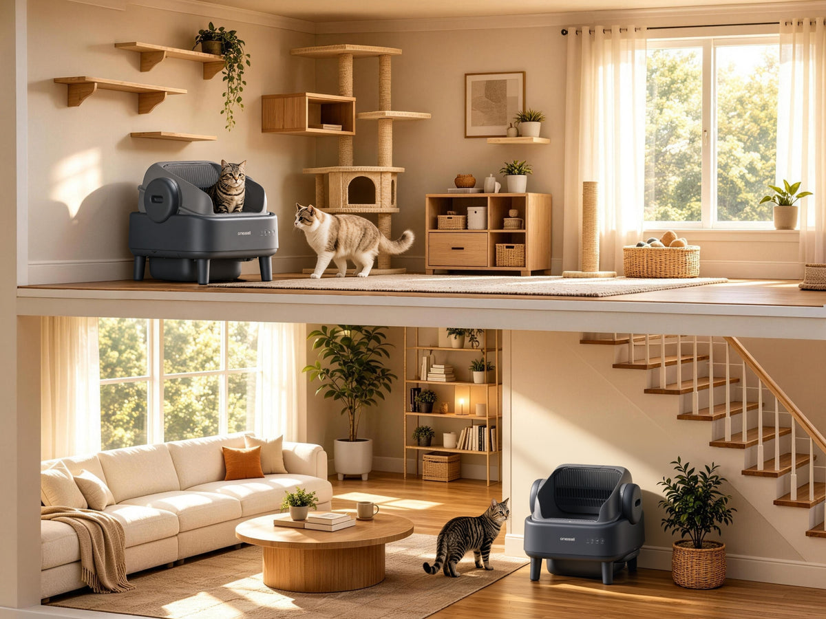 A Litter Box on Every Level