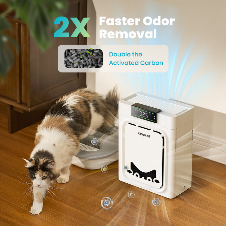 Oneisall  Air Purifiers for Home Pets with Double-Sided Inlet