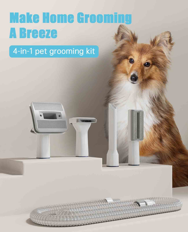 4-in-1 pet grooming kit