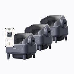 Oneisall Self-Cleaning Automatic Cat Litter Box for Multi-Cat Homes