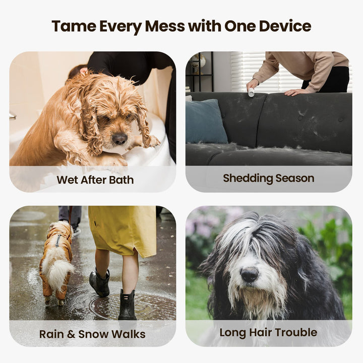 Oneisall Cozy C1 8-in-1 Pet Grooming Vacuum & Dryer Kit