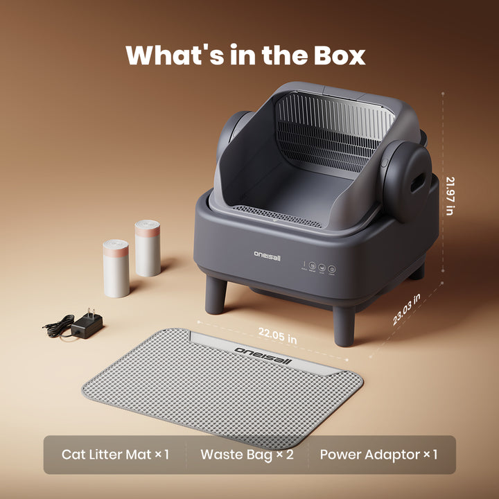 Self-Cleaning Litter Box