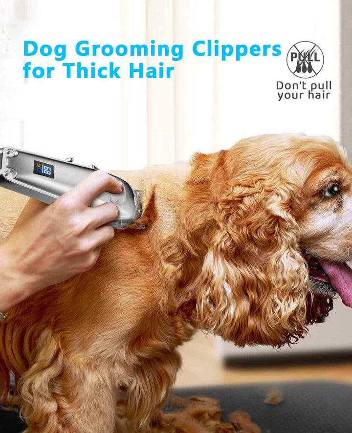 dog grooming clipper for thick hair