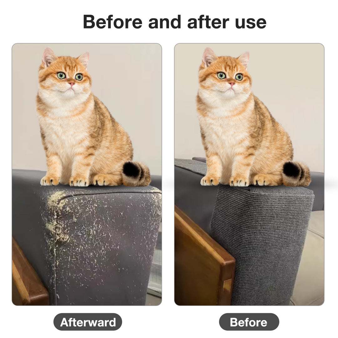Oneisall Self-Adhesive Cat Scratching Mat, 200 cm x 40 cm, Cat Scratching Board Wall, Scratching Pads for Cats, Scratching Mat, Cat Sofa, Cat Wall, DIY Climbing Cat Scratcher