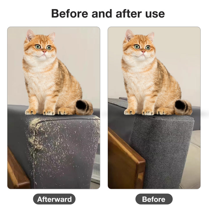 Oneisall Self-Adhesive Cat Scratching Mat, 200 cm x 40 cm, Cat Scratching Board Wall, Scratching Pads for Cats, Scratching Mat, Cat Sofa, Cat Wall, DIY Climbing Cat Scratcher