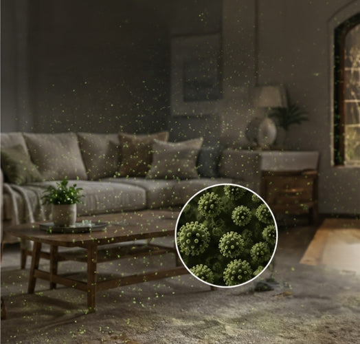 Allergens linger. No real allergy relief.