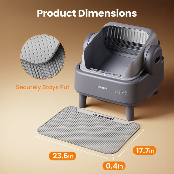 Oneisall Cat Litter Mat  Replacement for Cat Litter Box