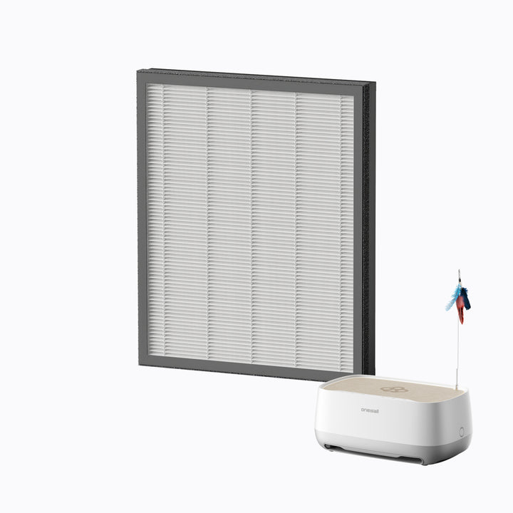 Oneisall HEPA Filter Replacement for 2-in-1 Cat Bed Air Purifier