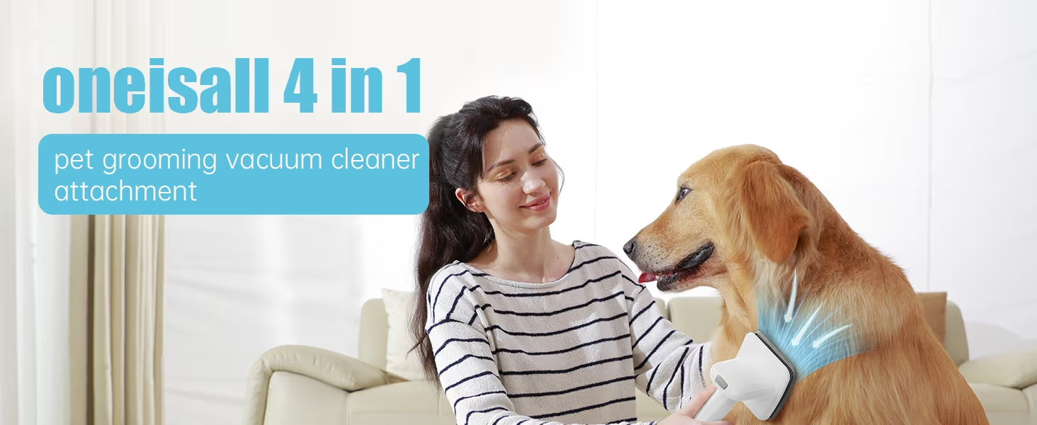 pet grooming vacuum cleaner attachment