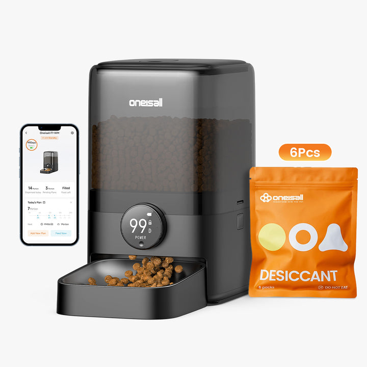 Oneisall PF06 3L Cordless Smart Cat Feeder with APP Control
