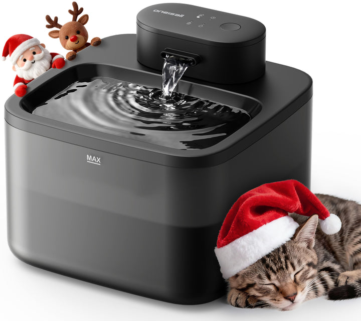 Oneisall 2.2L Cordless Cat Water Fountain