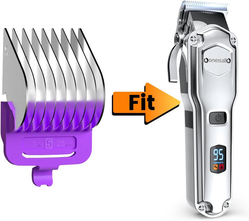 Oneisall RFC-676/RFC-676 Pro Dog Clipper 25mm Purple Metal Combs Replacement