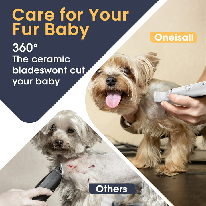 Oneisall N5 2-in-1 Pet Paw Trimmer