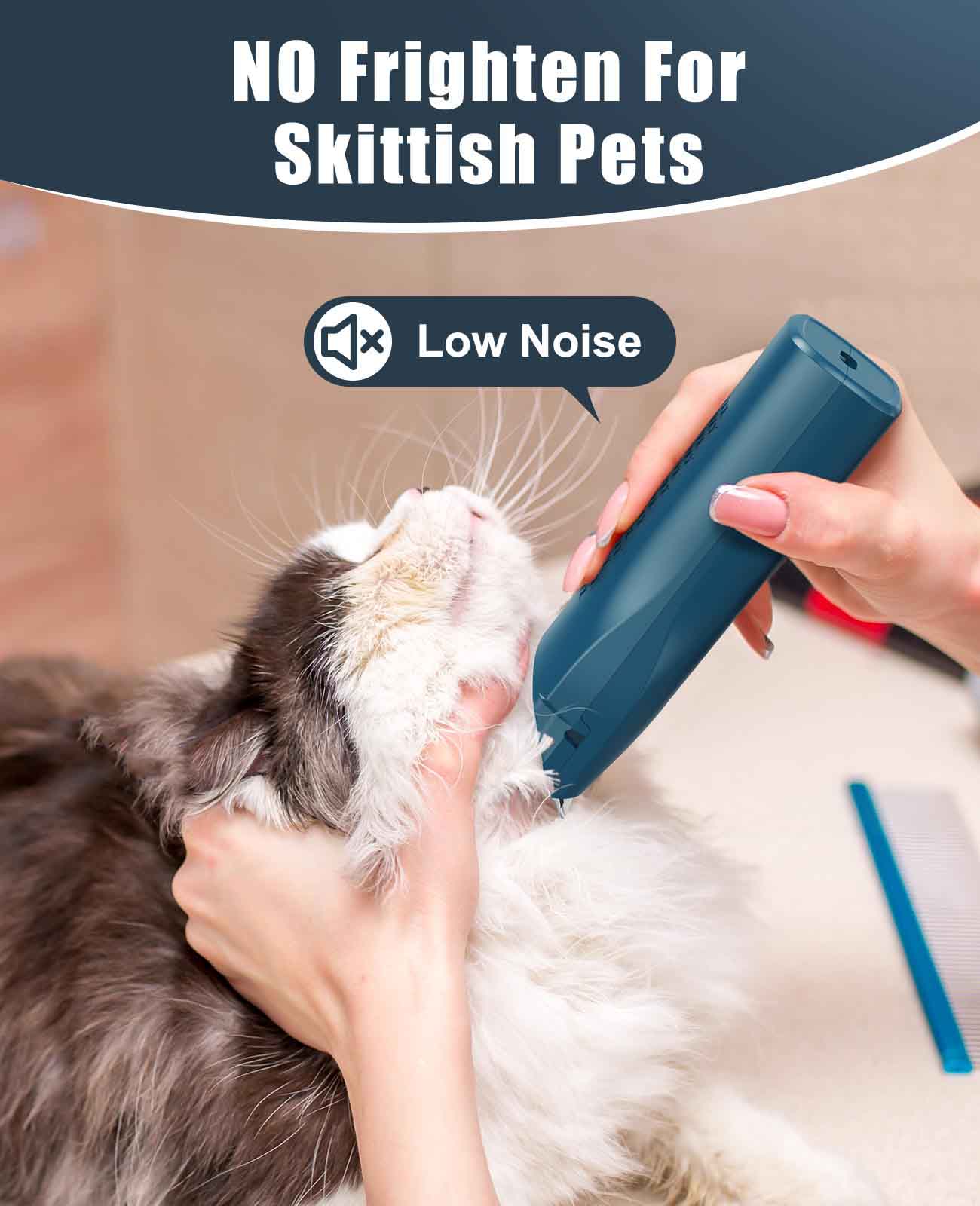 
                  
                    Oneisall Haustier Haarschneidemaschine für Katze Hundepflege-LGL-006
                  
                