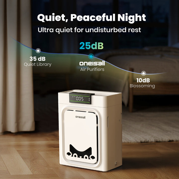 Oneisall  Air Purifiers for Home Pets with Double-Sided Inlet