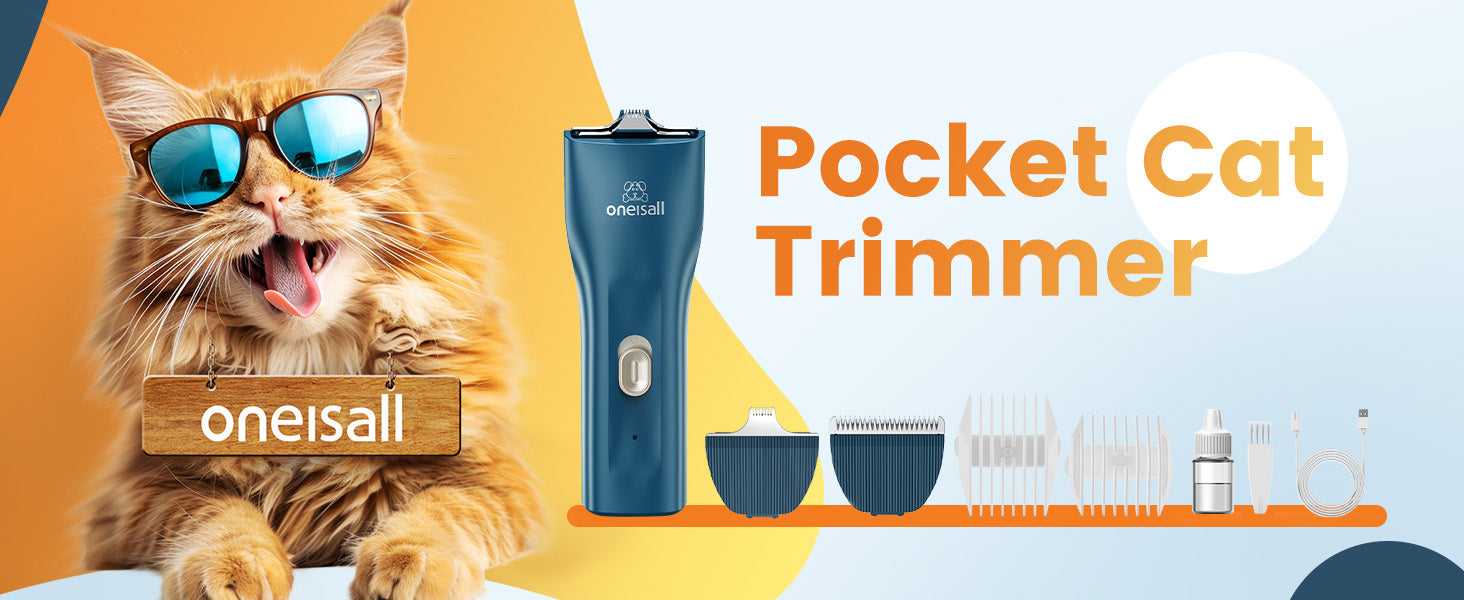 Oneisall LGL006 Cat Clipper with Dual Blades – oneisall