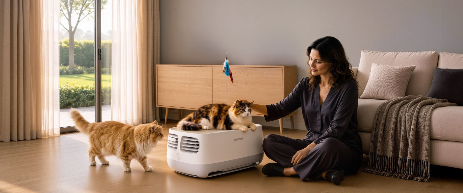 Oneisall xxxx™ Cat Bed Air Purifier
