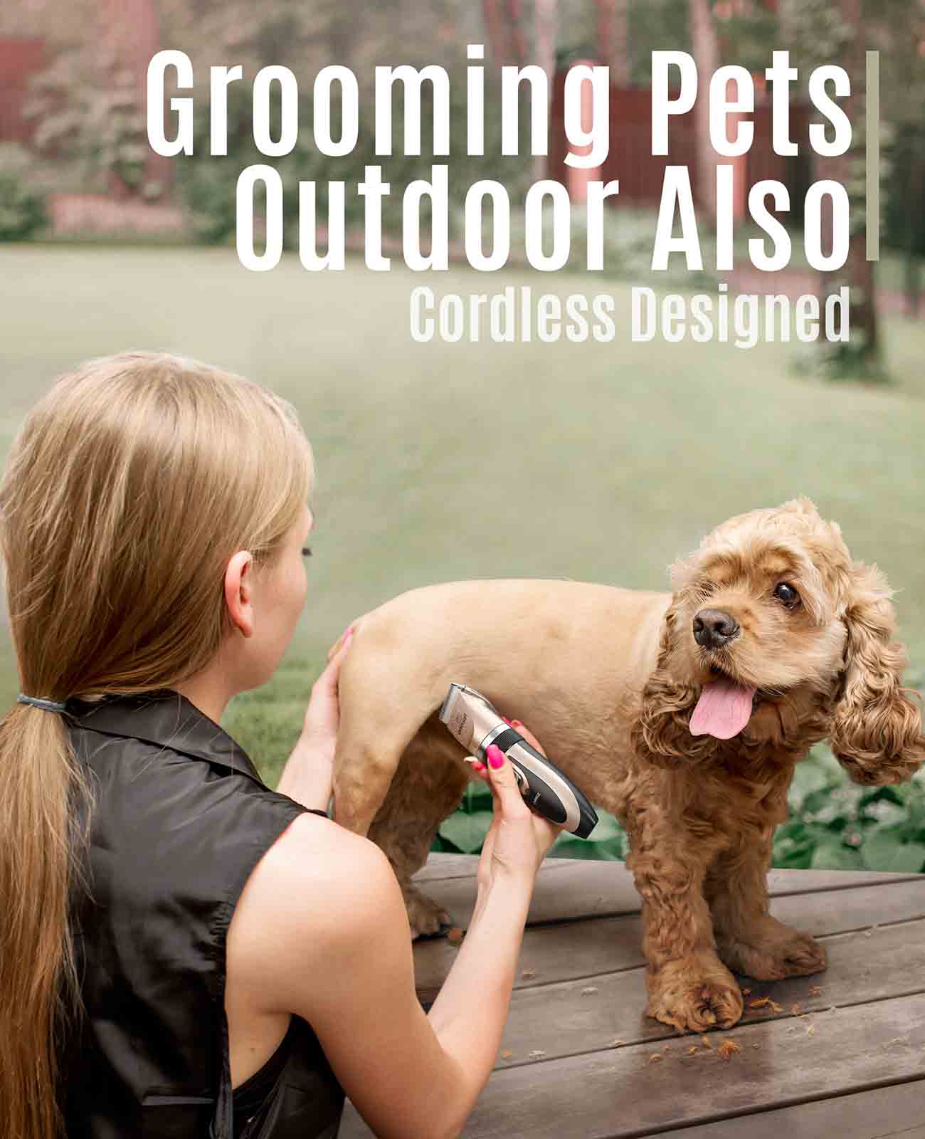 P2 - Oneisall Dog Clippers Cordless Rechargeable