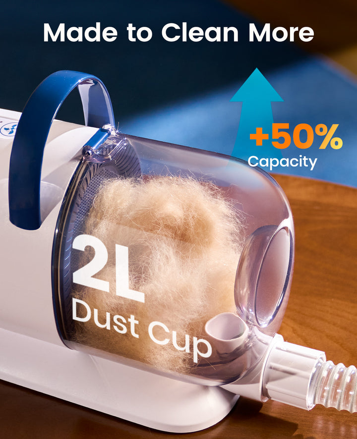 Oneisall Cozy SE2 6-in-1 Dog Grooming Vacuum Kit