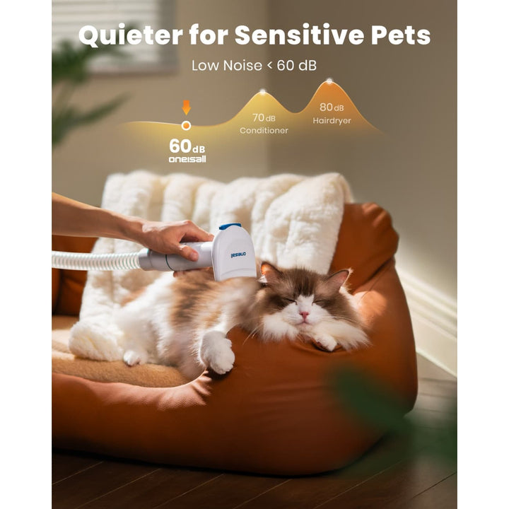 Oneisall Cozy C1 8-in-1 Pet Grooming Vacuum & Dryer Kit