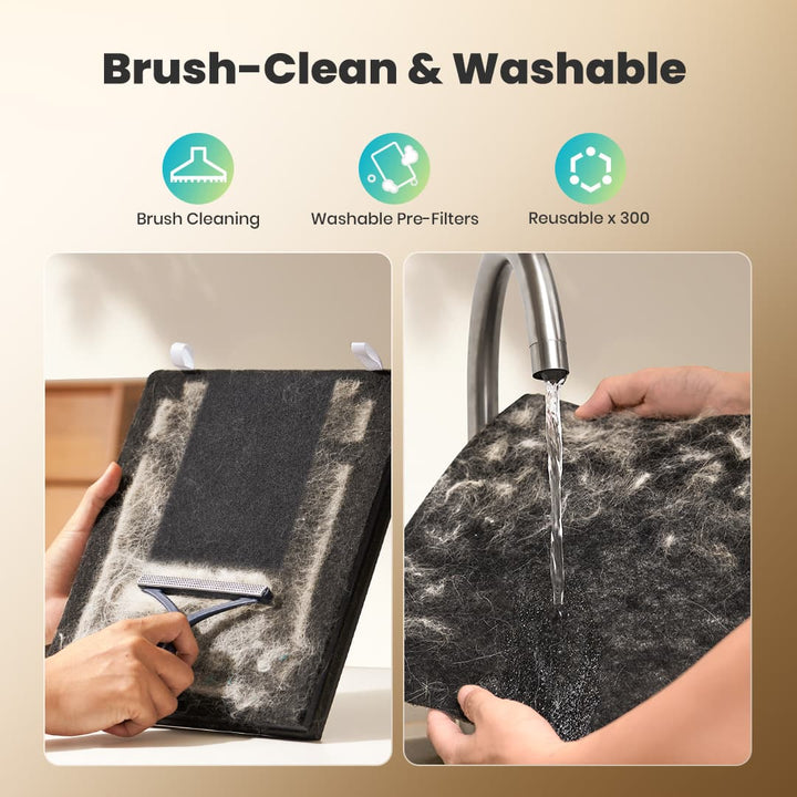 Oneisall 3.5L  Cordless White Stainless Steel Pet Water Fountain with 3PCS Filters