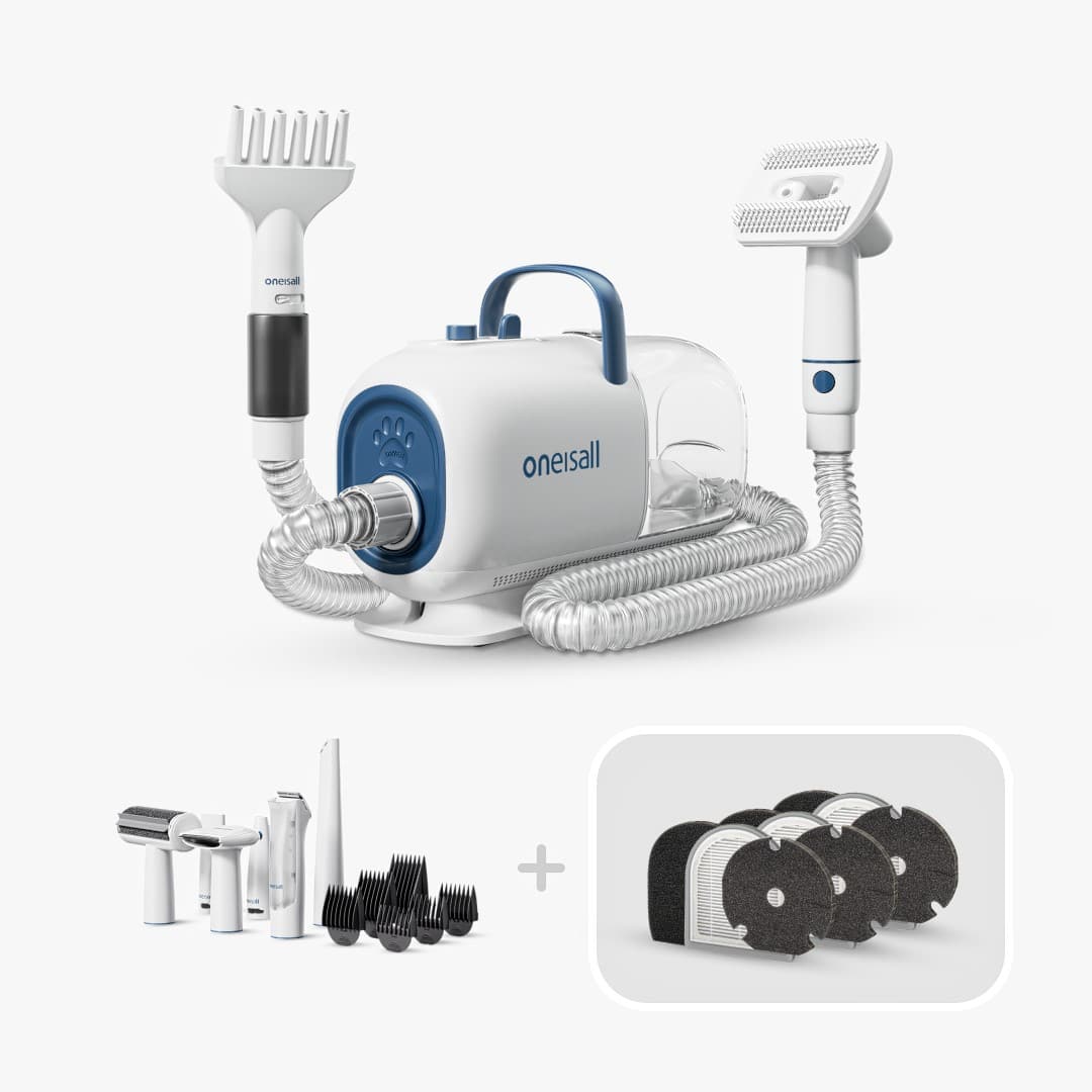 Oneisall Cozy C1 8-in-1 Pet Grooming Vacuum & Dryer Kit