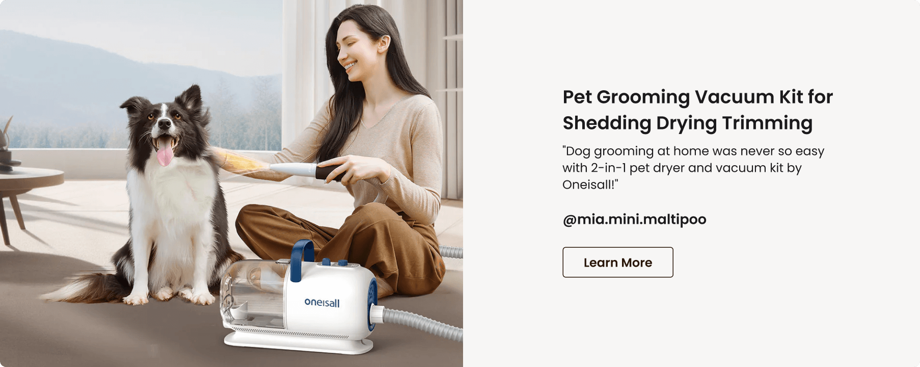 cozy c1 pet grooming vacuum