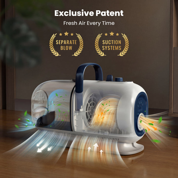 Oneisall Cozy C1 8-in-1 Pet Grooming Vacuum & Dryer Kit