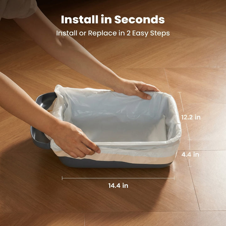 Oneisall  Waste Bag Replacement for Cat Litter Box