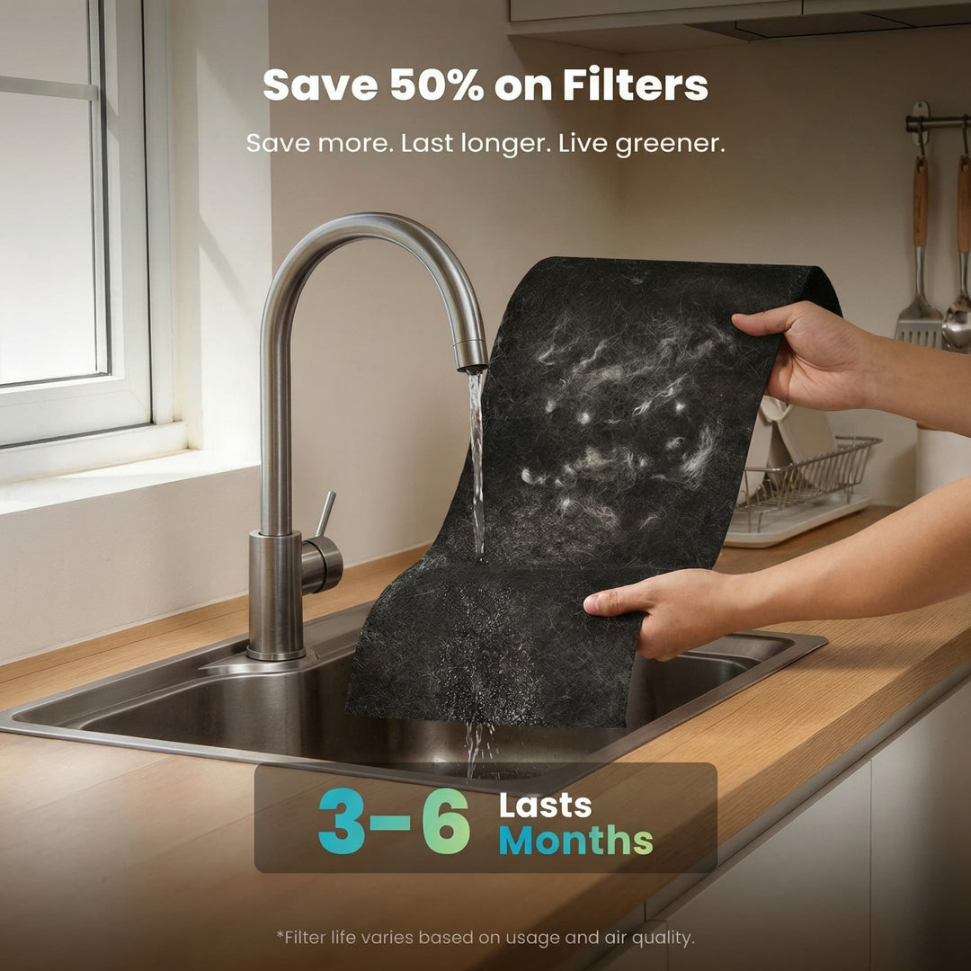 Oneisall Automatic Cat Litter Box & Pet Air Purifier Set