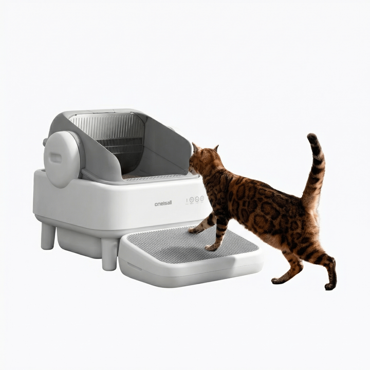 Cat Litter Box White